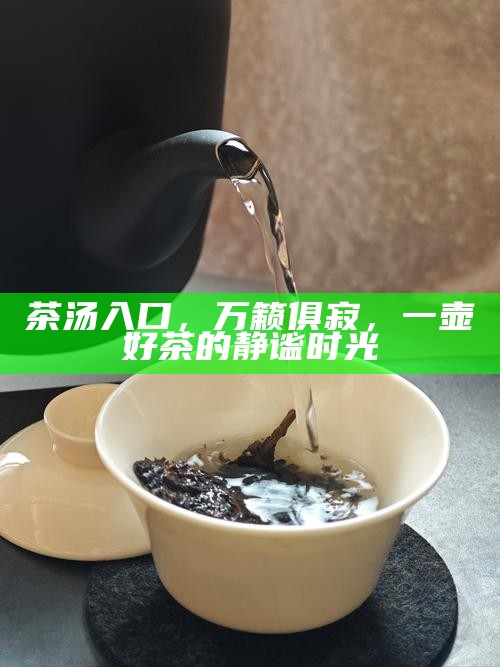 茶汤入口，万籁俱寂，一壶好茶的静谧时光